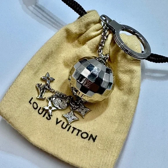 Louis Vuitton "Disco Ball" Bag Charm AUTHENTIC - Picture 13 of 16